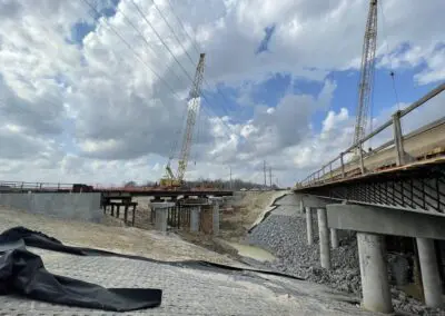 Comite River Diversion Bridge at LA 19 and LA 19 Railroad Bridge